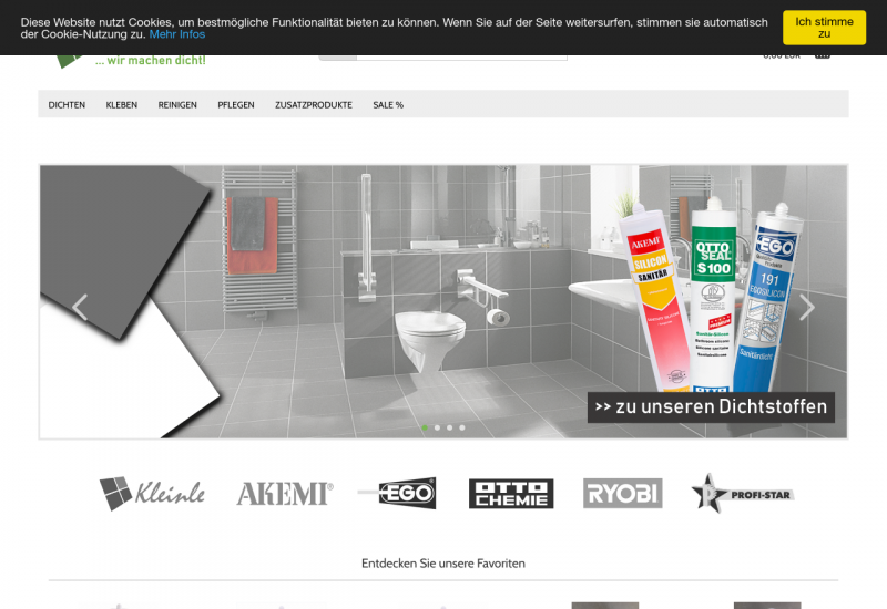 Dichtstoffhandel Kleinle