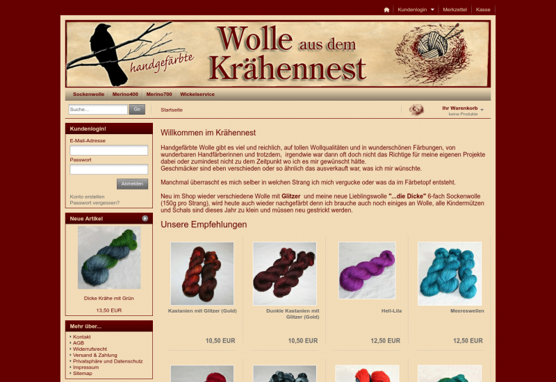 kraehennest-wolle.de