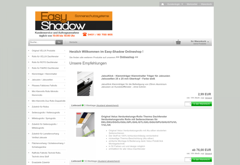 easyshadow.de