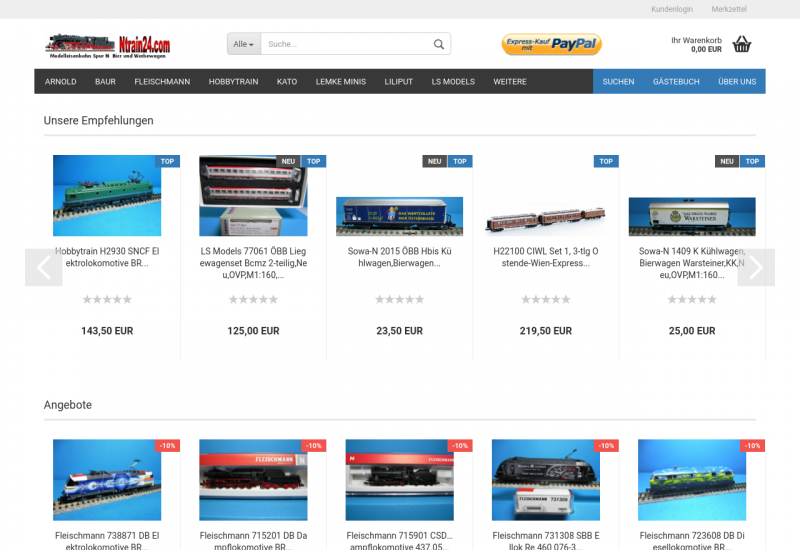 Modelleisenbahn Spur N