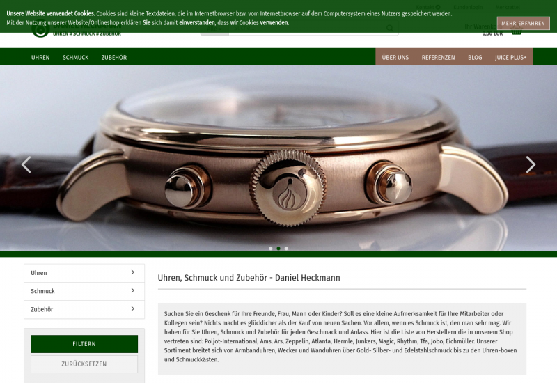 Uhren, Schmuck und Zubehör - Daniel Heckmann