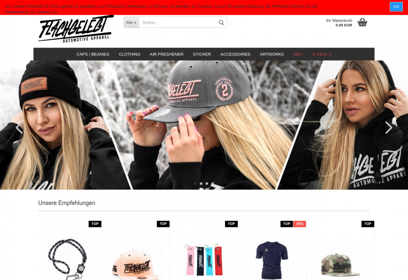 Flachgelegt Clothing