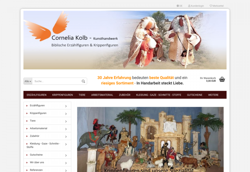 Erzählfiguren Kolb, Kunsthandwerk