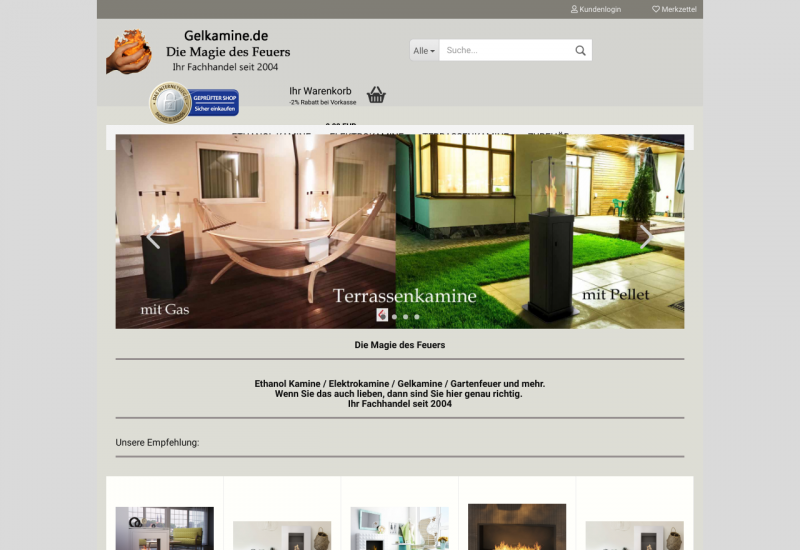 gelkamine.de