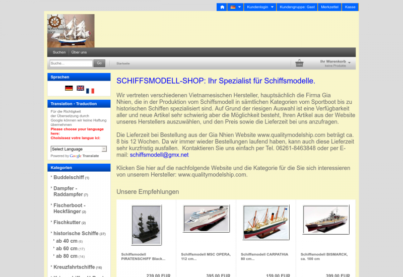 schiffsmodell-shop.de