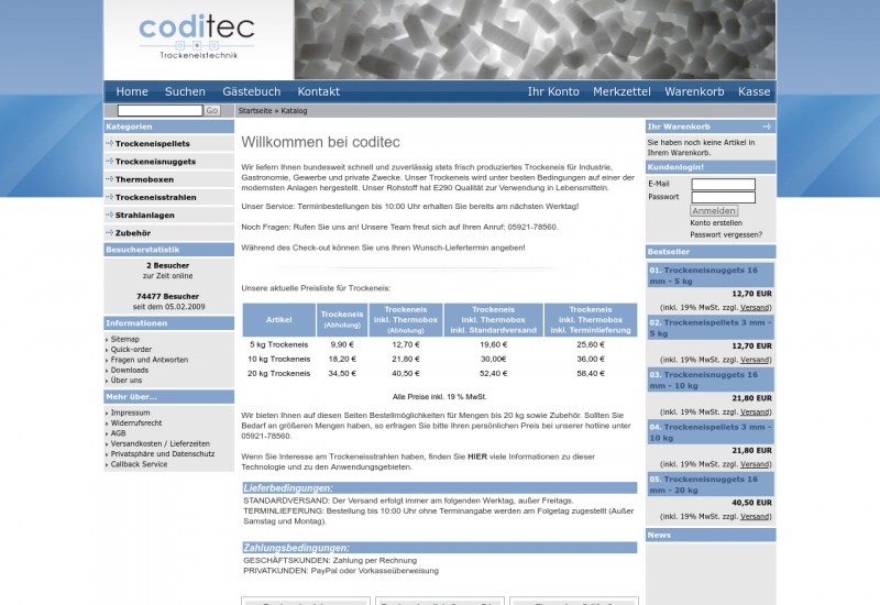 Shop.coditec.de